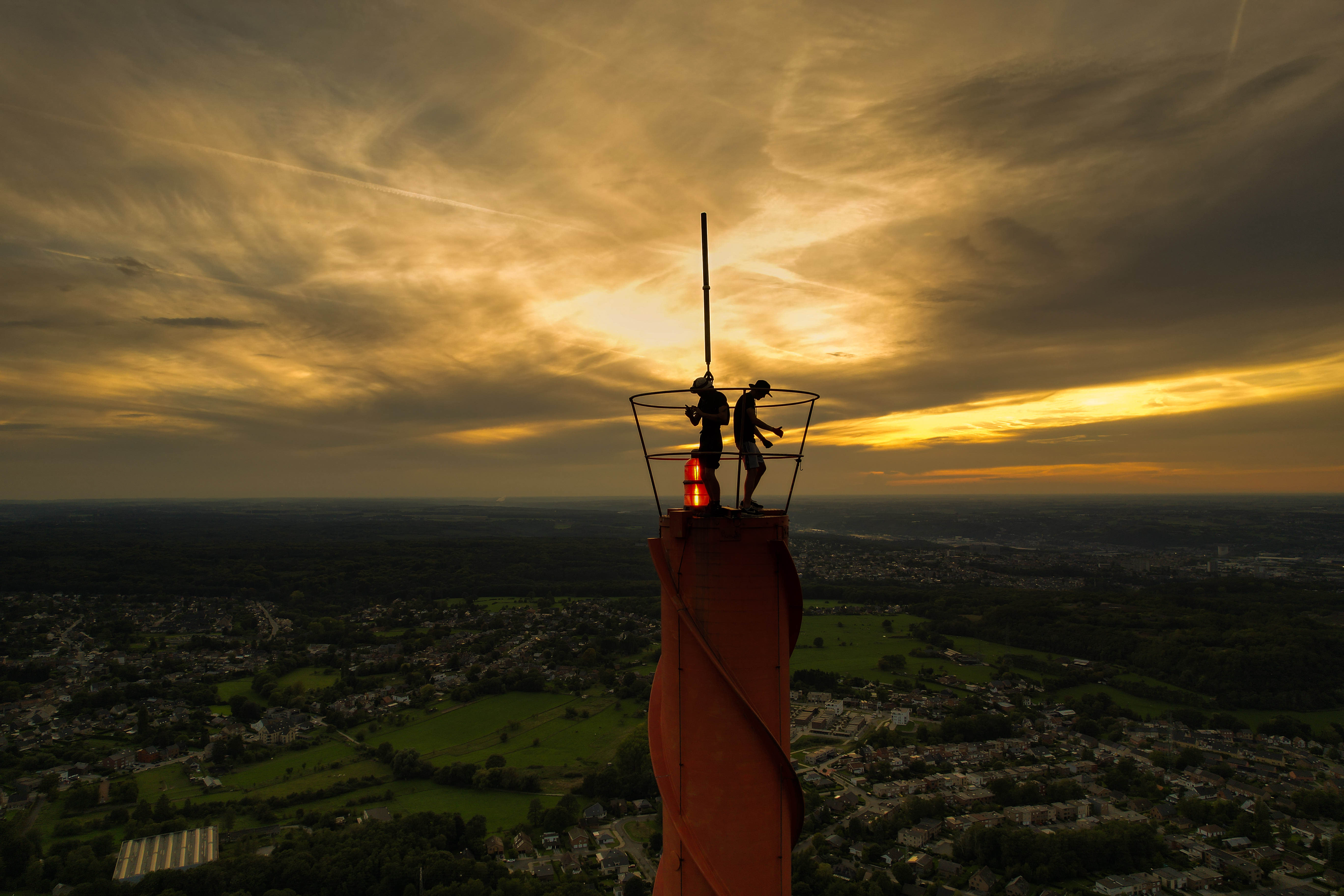 Émetteur RTBF à Liège — Bold’air — plans drone